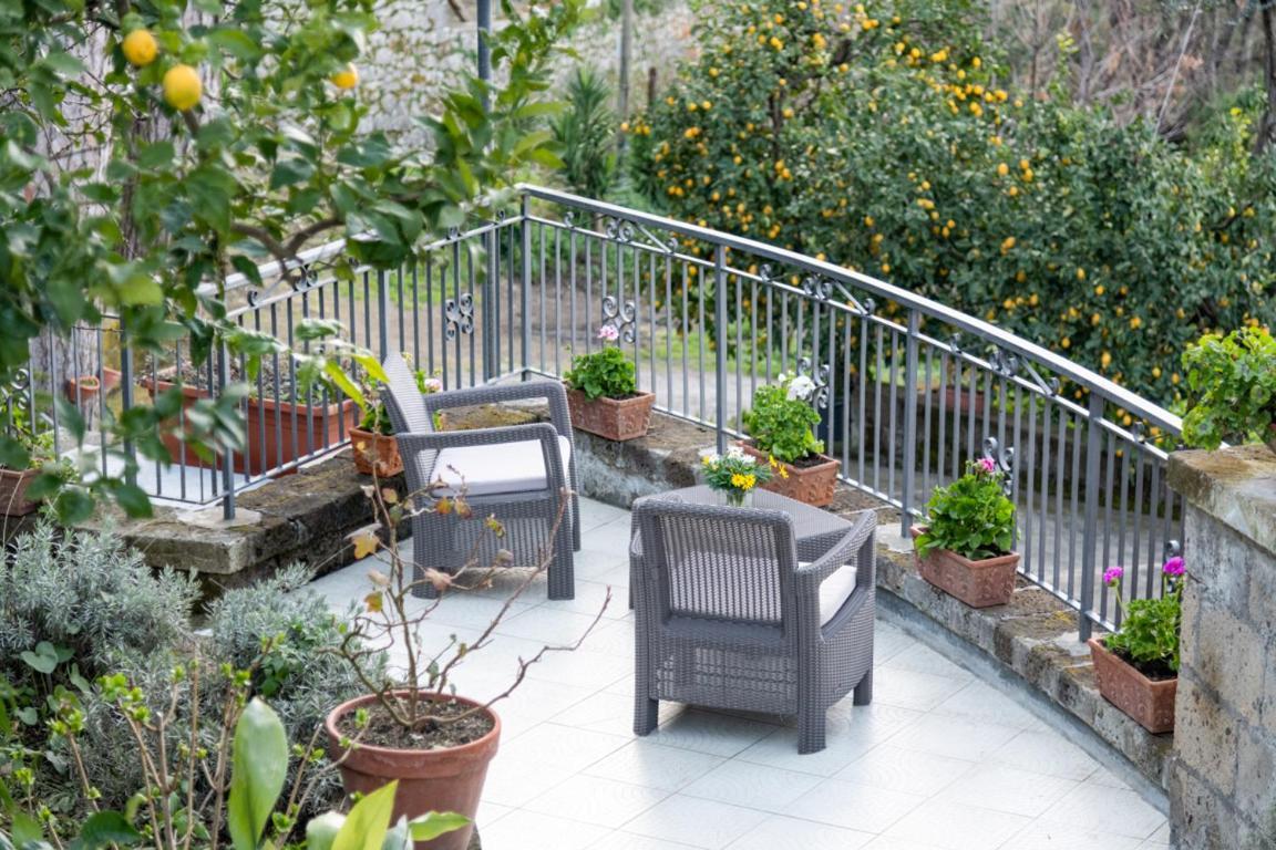 Sorrentovibes - Sea View Rooftop Apartment With Jacuzzi & Garden Esterno foto